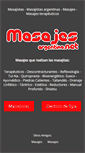 Mobile Screenshot of masajesargentina.net